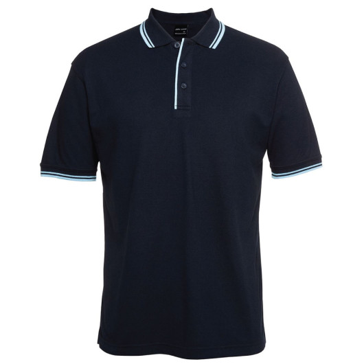 Classic Contrast Polo Navy Blue